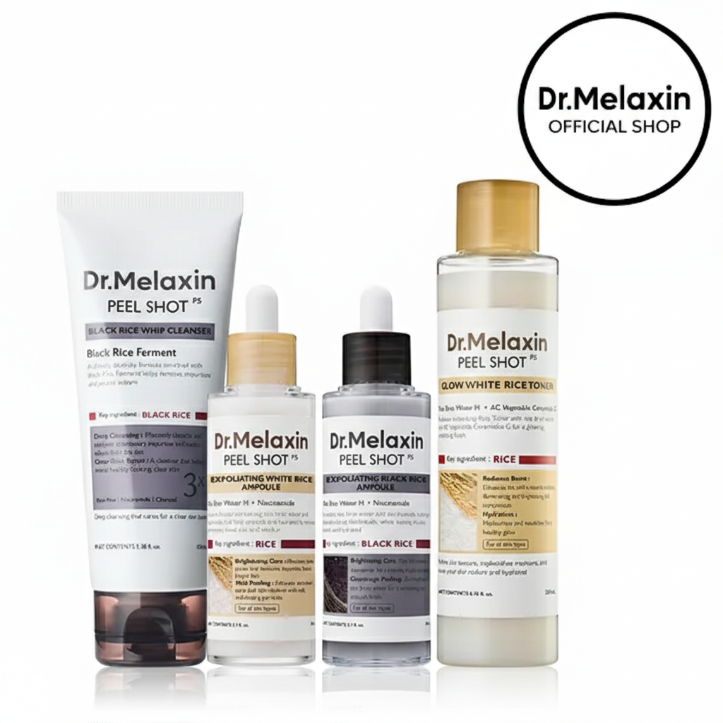 The Ultimate Exfoliating Glow Rice Routine Set